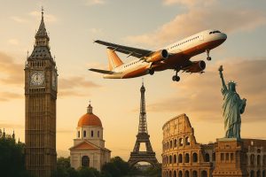 Inspire wanderlust with a stunning visual from Vero Q&A. This banner captures the essence of global travel scenic landscapes, cultural treasures, and limitless journeys.